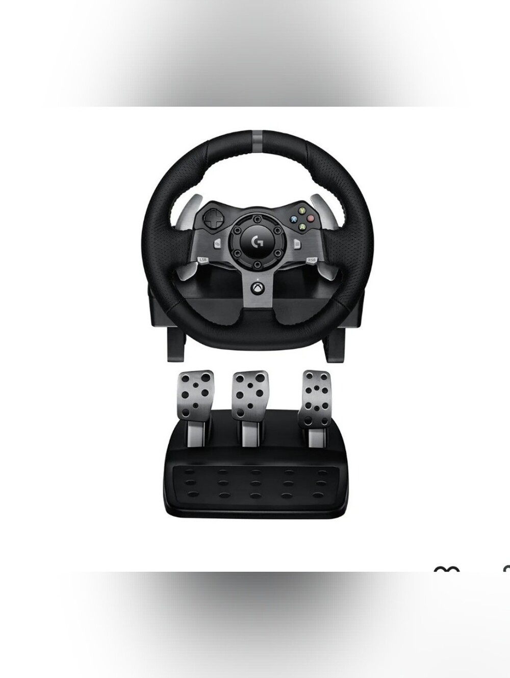 Logitech G920 Driving Force - Wheel and pedals set for PC, Microsoft Xbox One